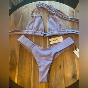 Montce lilac bikini set